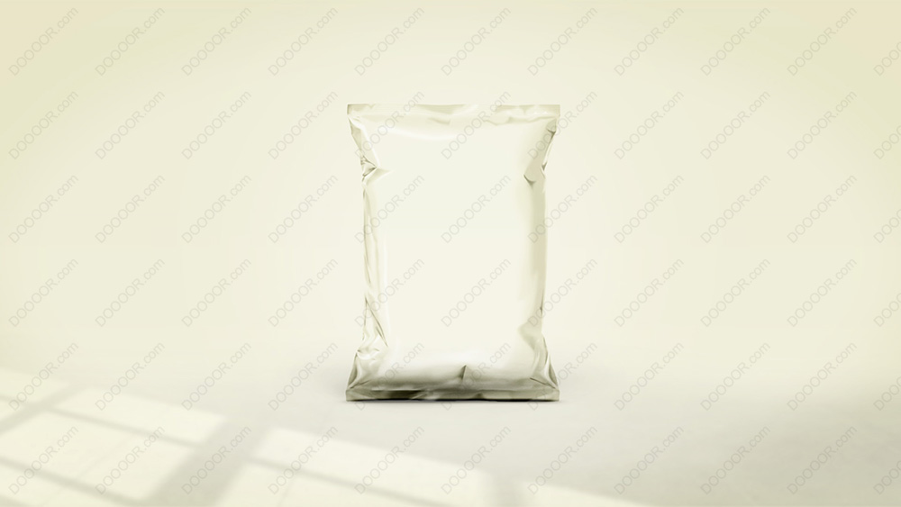 逼真写实薯条零食包装袋PSD样机模板 (2).jpg