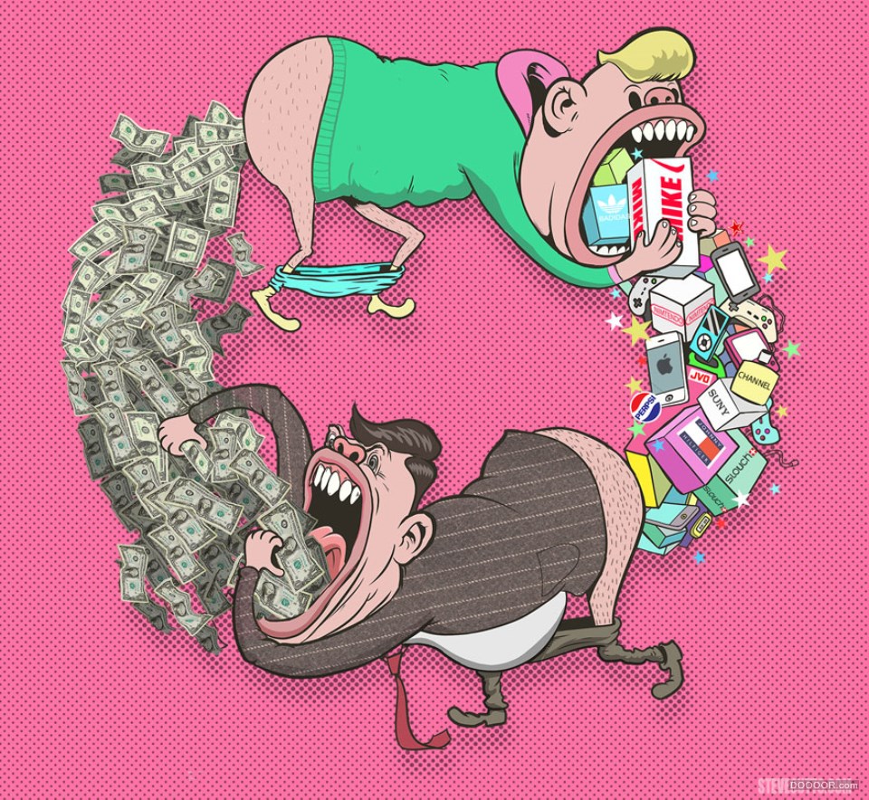 当今世界可悲的事实讽刺插画-Steve Cutts [16P] (4).jpg