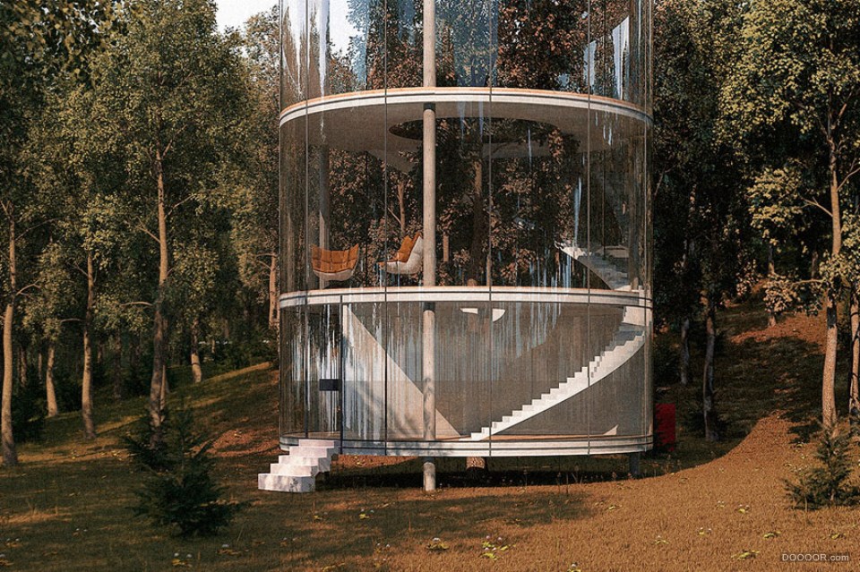 惊人的管状玻丛林分层玻璃房设计-Kazakh architect Aibek Almassov [7P] (4).jpg