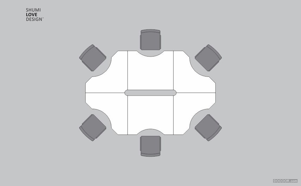 小型办公室积木式阵列组合办公桌设计-Valerii Sumilov [10P] (2).jpg