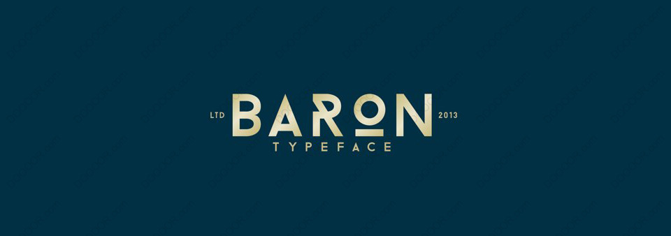 10个Baron_Neue系列西文字体下载.jpg