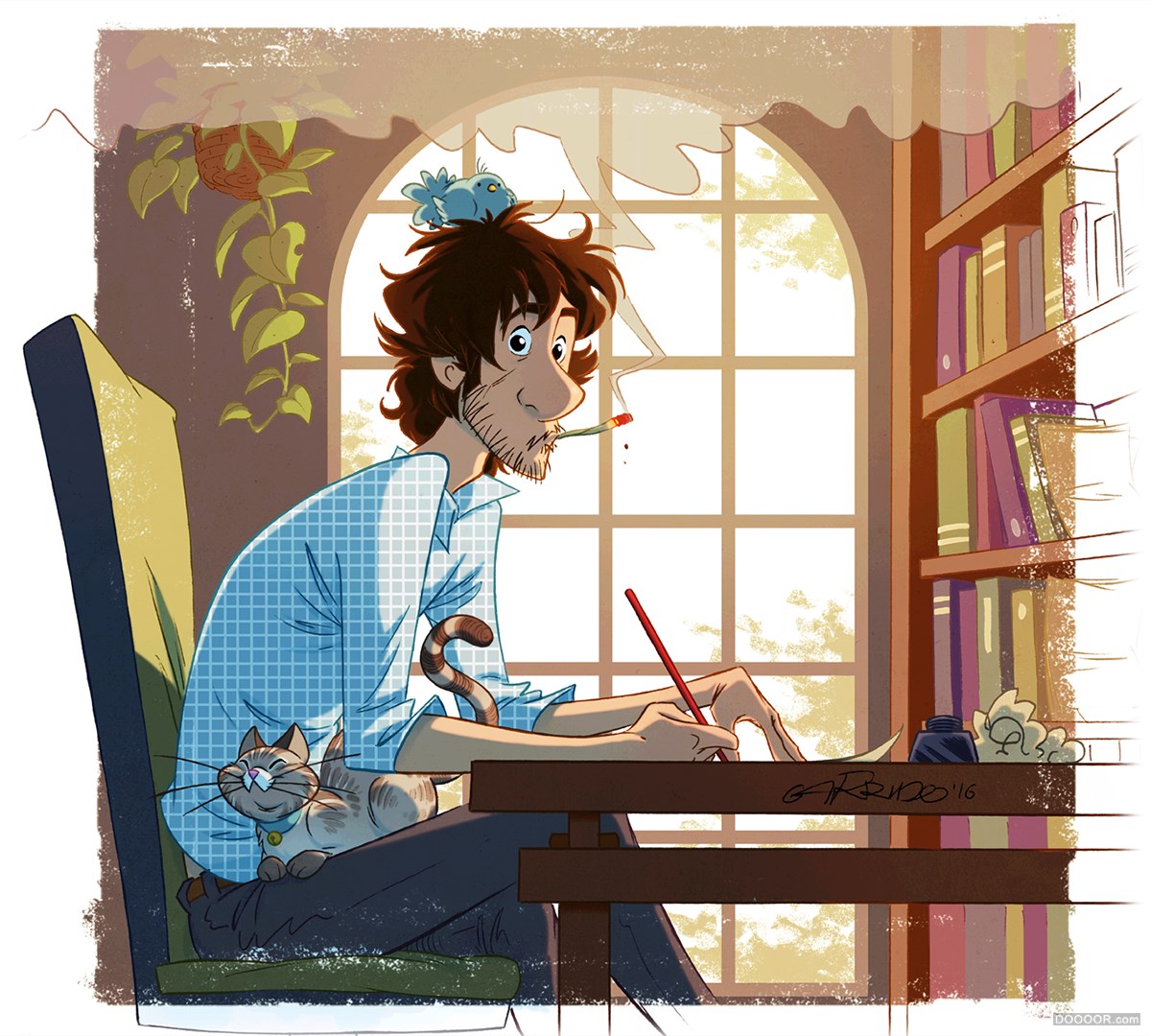 西班牙David Garrido影视卡通角色插画-David Garrido [20P] (1).jpg