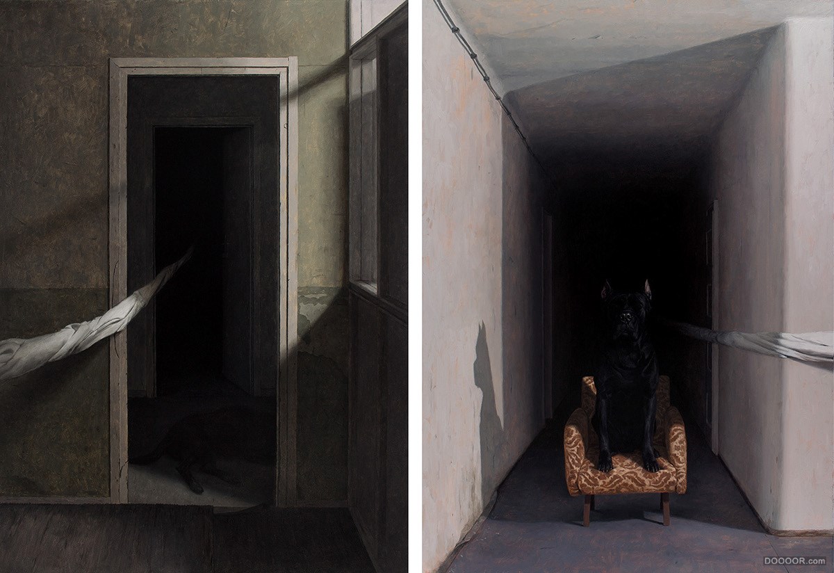 静寂房间-黑狗与门-Dragan Bibin [19P] (16).jpg