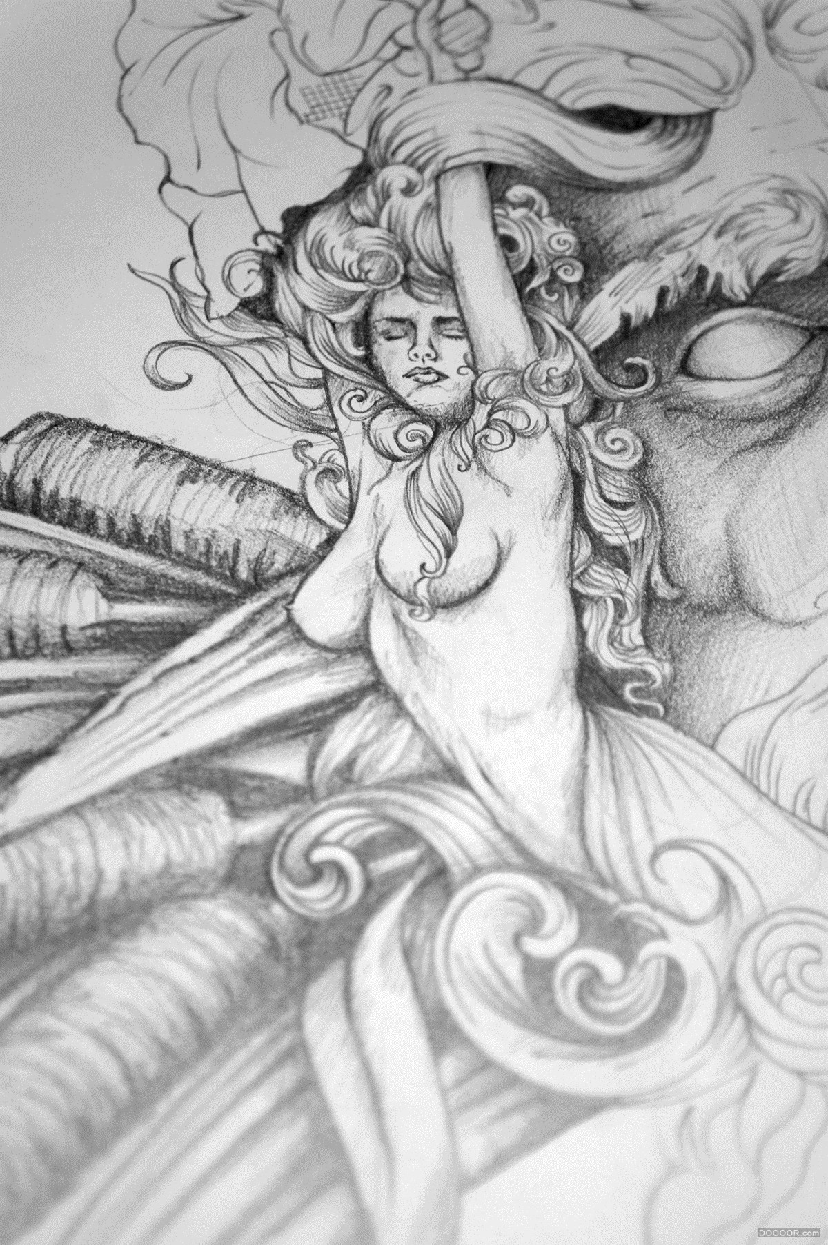 \'Bacchus\'三组酒神巴克斯绘画过程-Greg Coulton [39P] (16).jpg