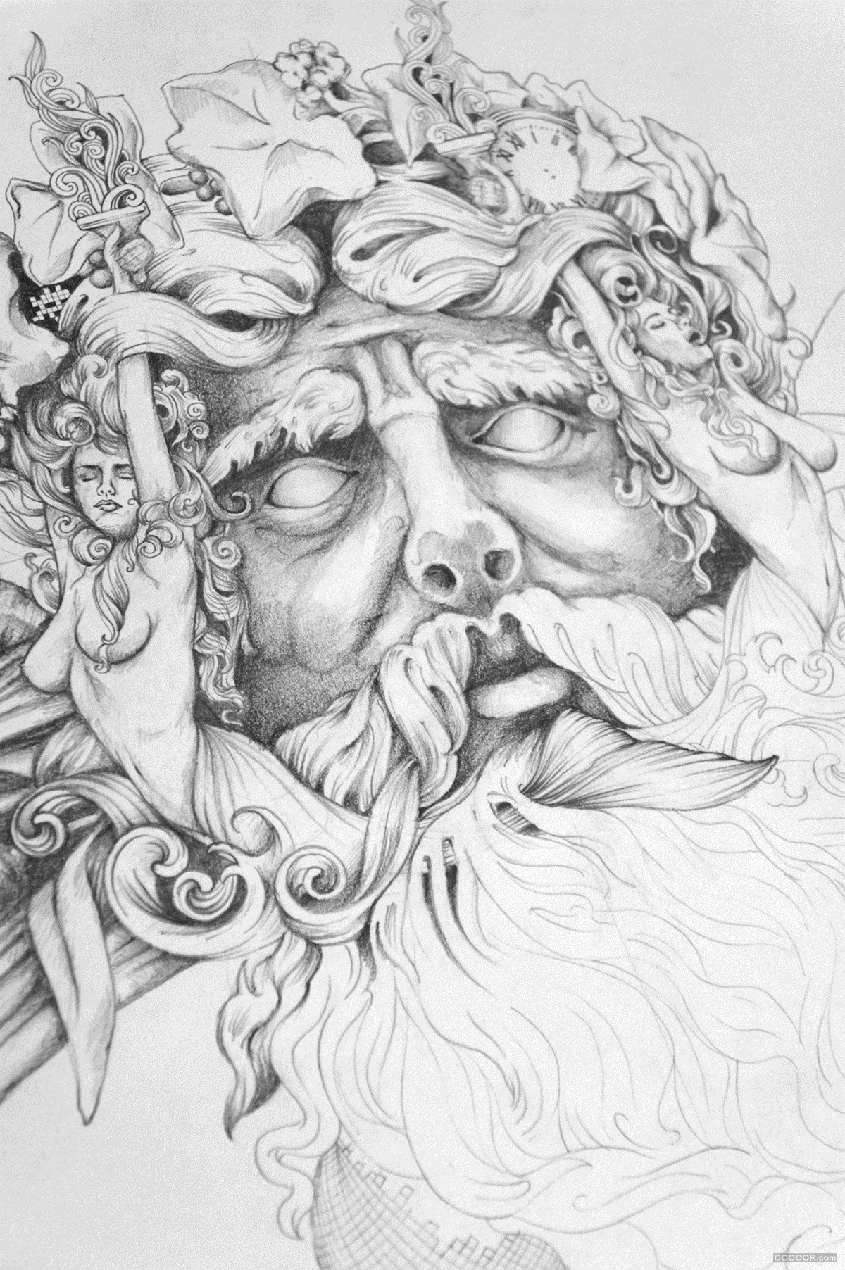 \'Bacchus\'三组酒神巴克斯绘画过程-Greg Coulton [39P] (18).jpg