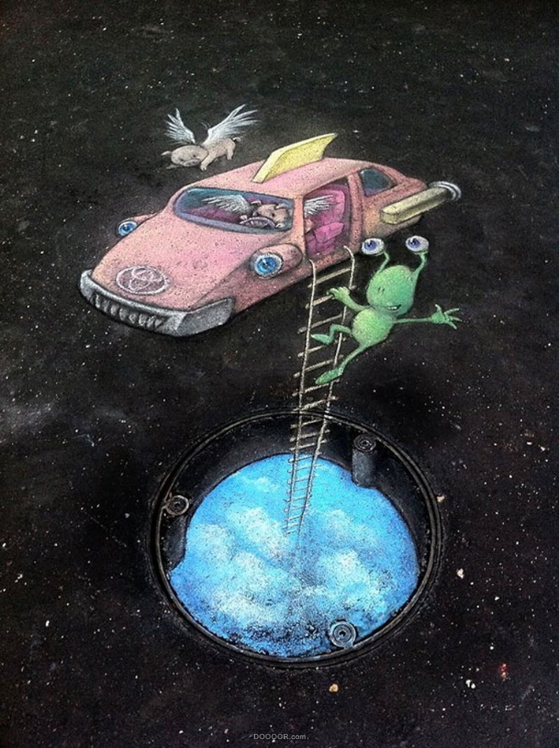 古怪又可爱街头粉笔精灵幻想涂鸦-David Zinn [42P] (22).jpg