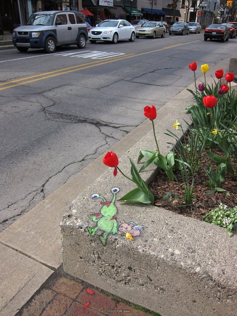 古怪又可爱街头粉笔精灵幻想涂鸦-David Zinn [42P] (24).jpg