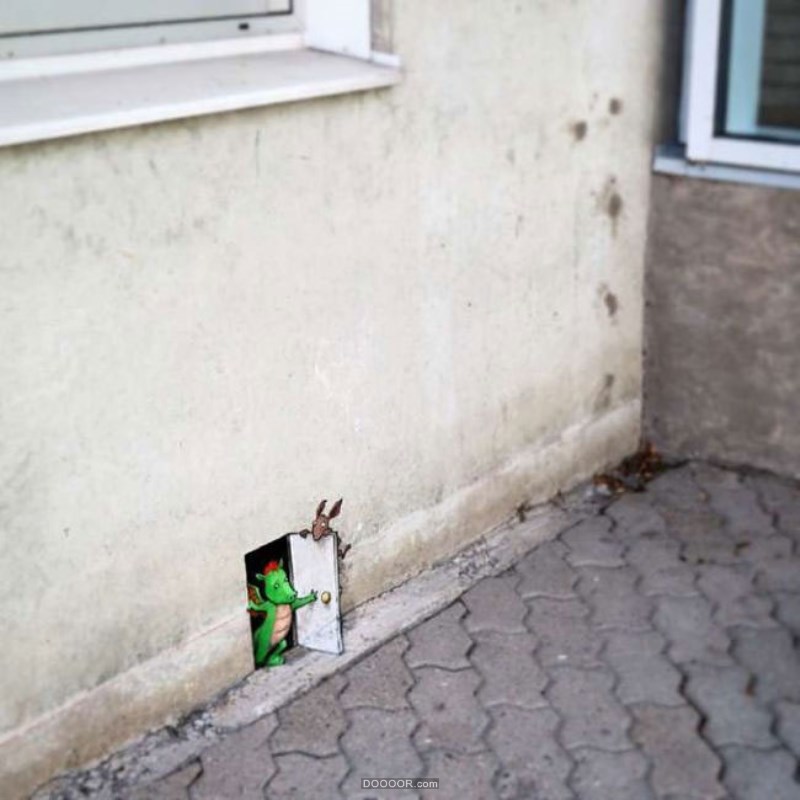 古怪又可爱街头粉笔精灵幻想涂鸦-David Zinn [42P] (28).jpg