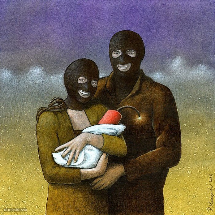 Pawel Kuczynski寓意浓厚社会讽刺插画作品 -Pawel Kuczynski[61P] (8).jpg