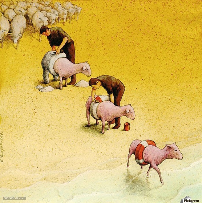 Pawel Kuczynski寓意浓厚社会讽刺插画作品 -Pawel Kuczynski[61P] (40).jpg