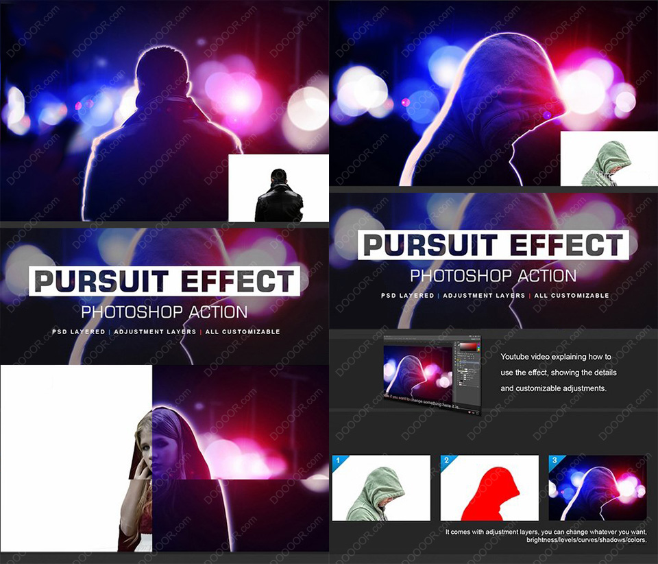 一键暗夜霓虹闪耀特效PHOTOSHOP动作下载[附视频教程].jpg