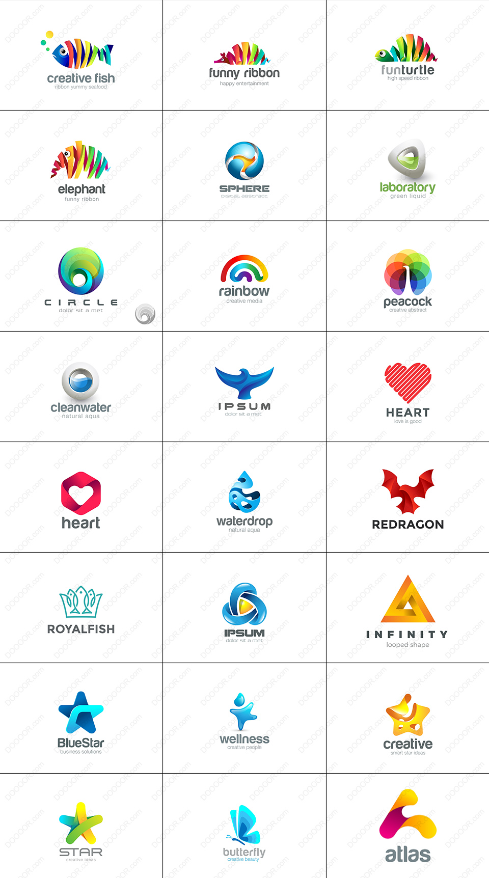 25款精致3D立体LOGO矢量EPS模板.jpg