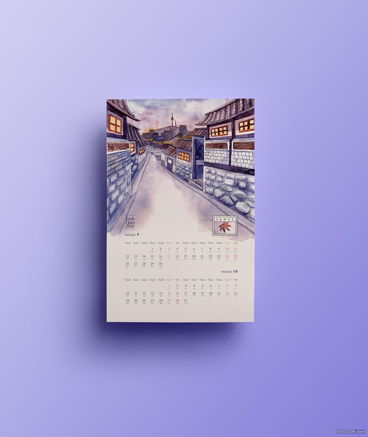 精美手绘Tùng Nâm美食与传统城市民俗日历-Tùng Nâm [22P] (16).jpg