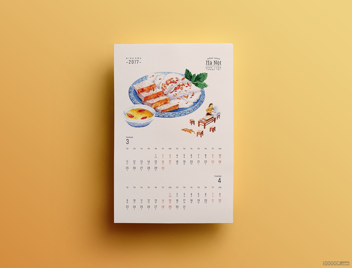 精美手绘Tùng Nâm美食与传统城市民俗日历-Tùng Nâm [22P] (18).jpg