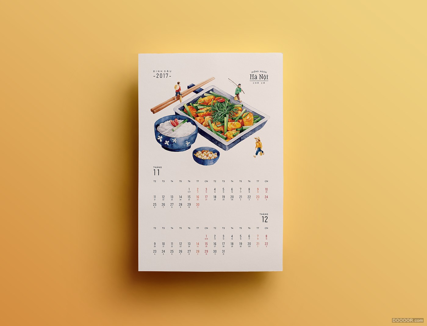 精美手绘Tùng Nâm美食与传统城市民俗日历-Tùng Nâm [22P] (22).jpg