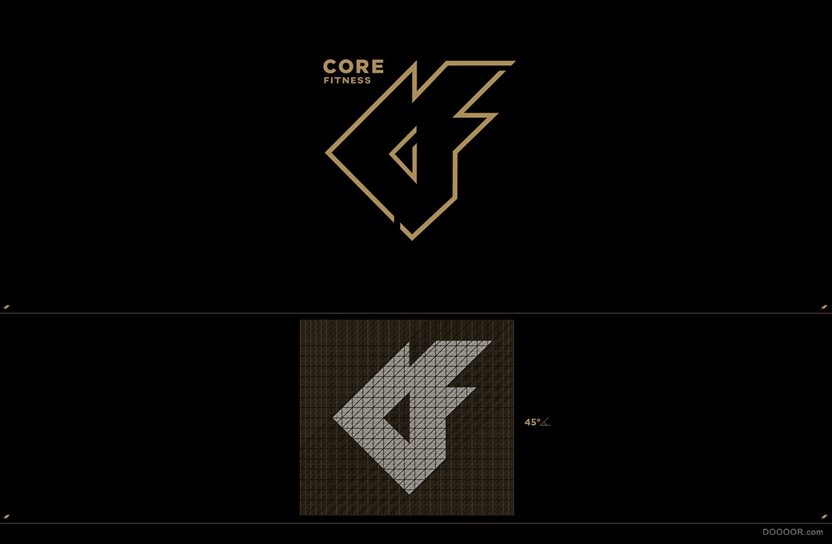 CORE FITNESS健身房品牌形象&amp;导视系统设计-B. FORTH [17P] (13).jpg