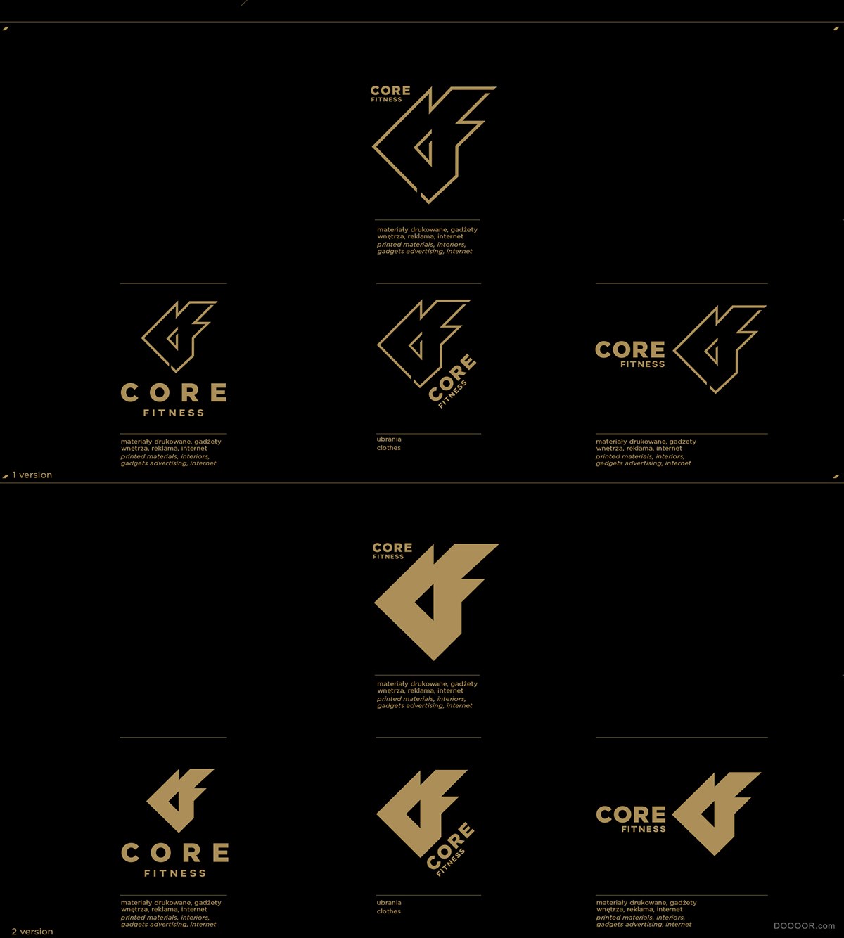 CORE FITNESS健身房品牌形象&amp;导视系统设计-B. FORTH [17P] (14).jpg