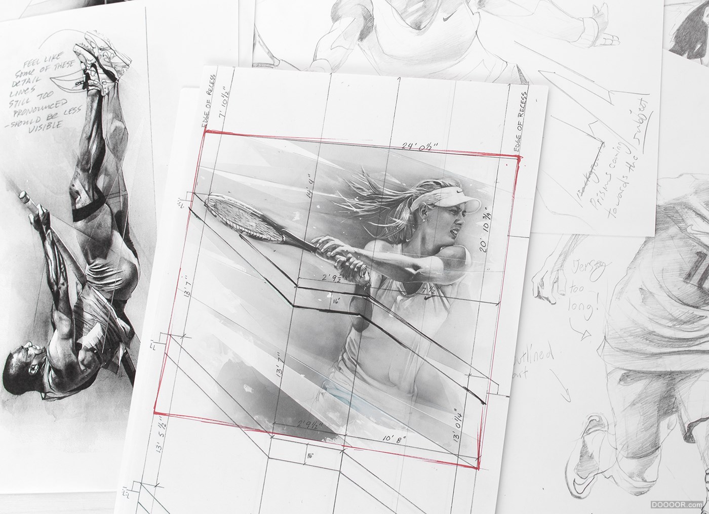 NIKE 4D-耐克总部行政办公室墙体宣传素描-Alexis Marcou [19P] (15).jpg