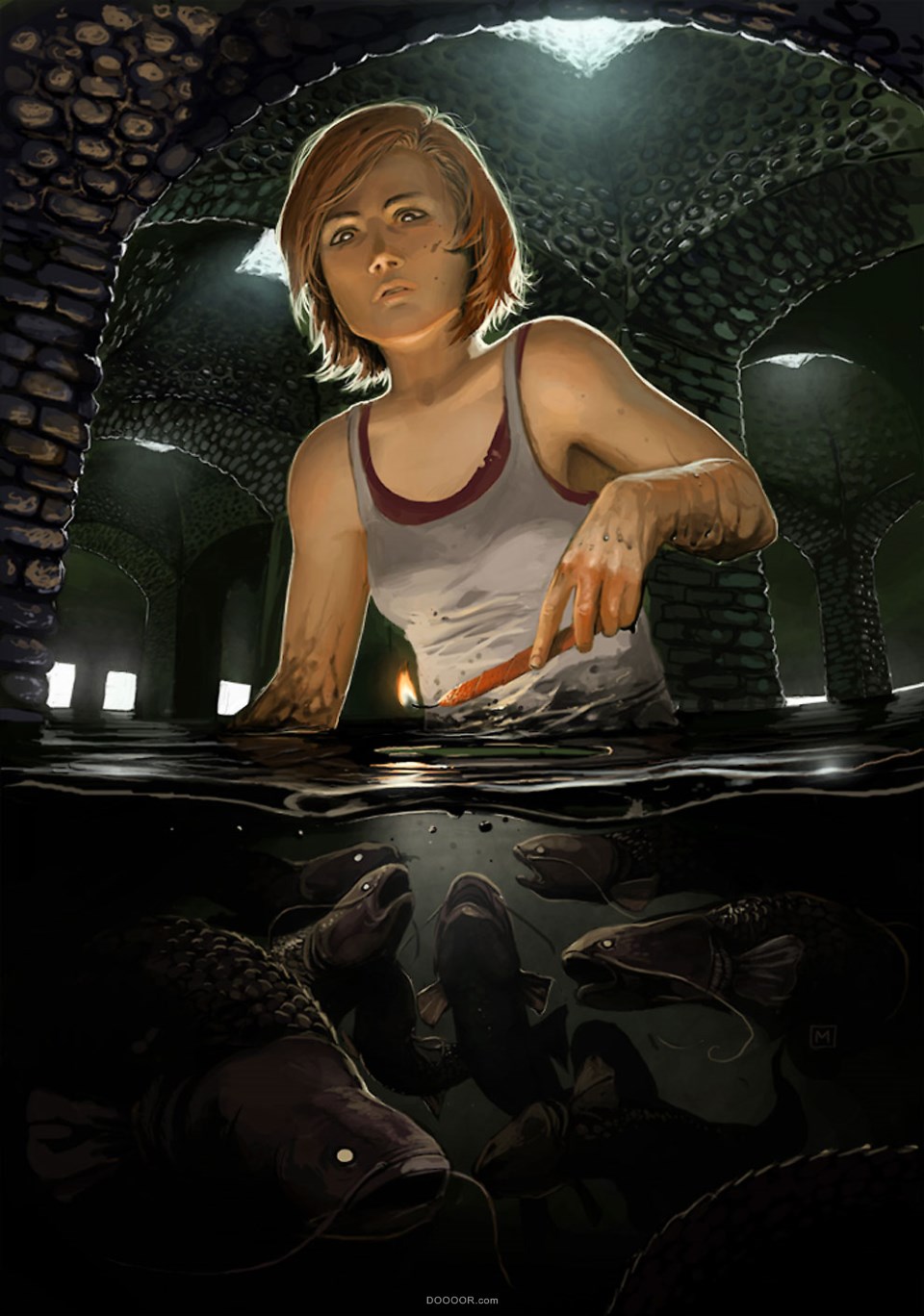 夜晚的声音Michael MacRae恐怖僵尸和黑暗机械科幻幻想艺术-Michael MacRae [45P] (42).jpg