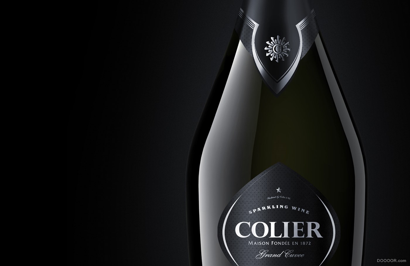 1872 COLIER葡萄酒香槟酒瓶包装设计-乌克兰Reynolds and Reyner [14P] (10).jpg