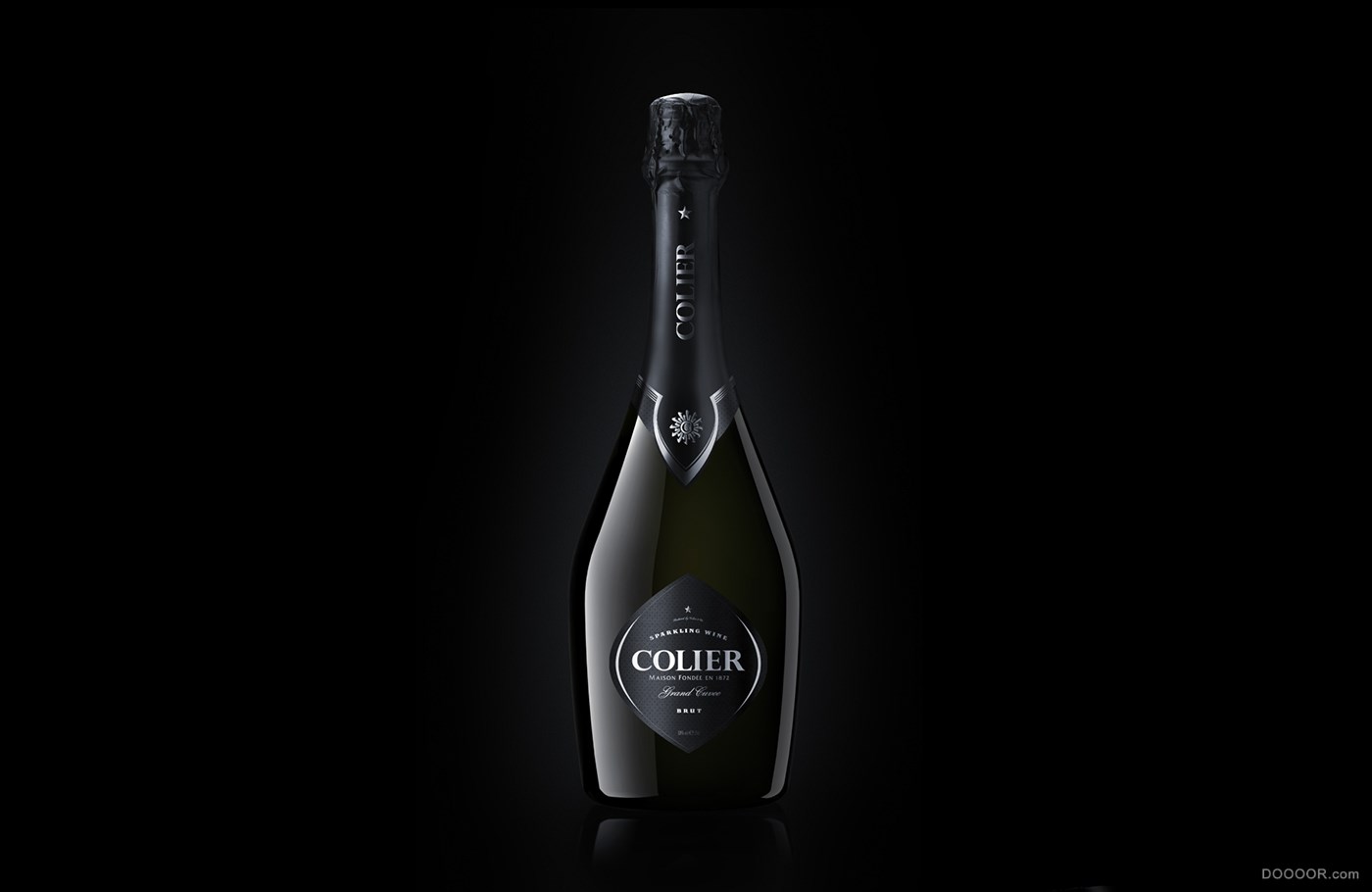 1872 COLIER葡萄酒香槟酒瓶包装设计-乌克兰Reynolds and Reyner [14P] (11).jpg