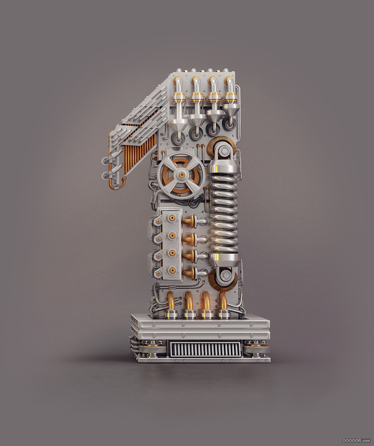 Mohamed Reda工业3D字体设计 [27P] (3).jpg
