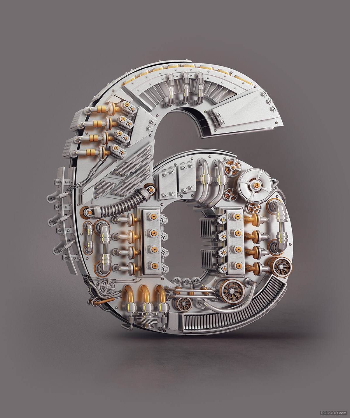 Mohamed Reda工业3D字体设计 [27P] (4).jpg