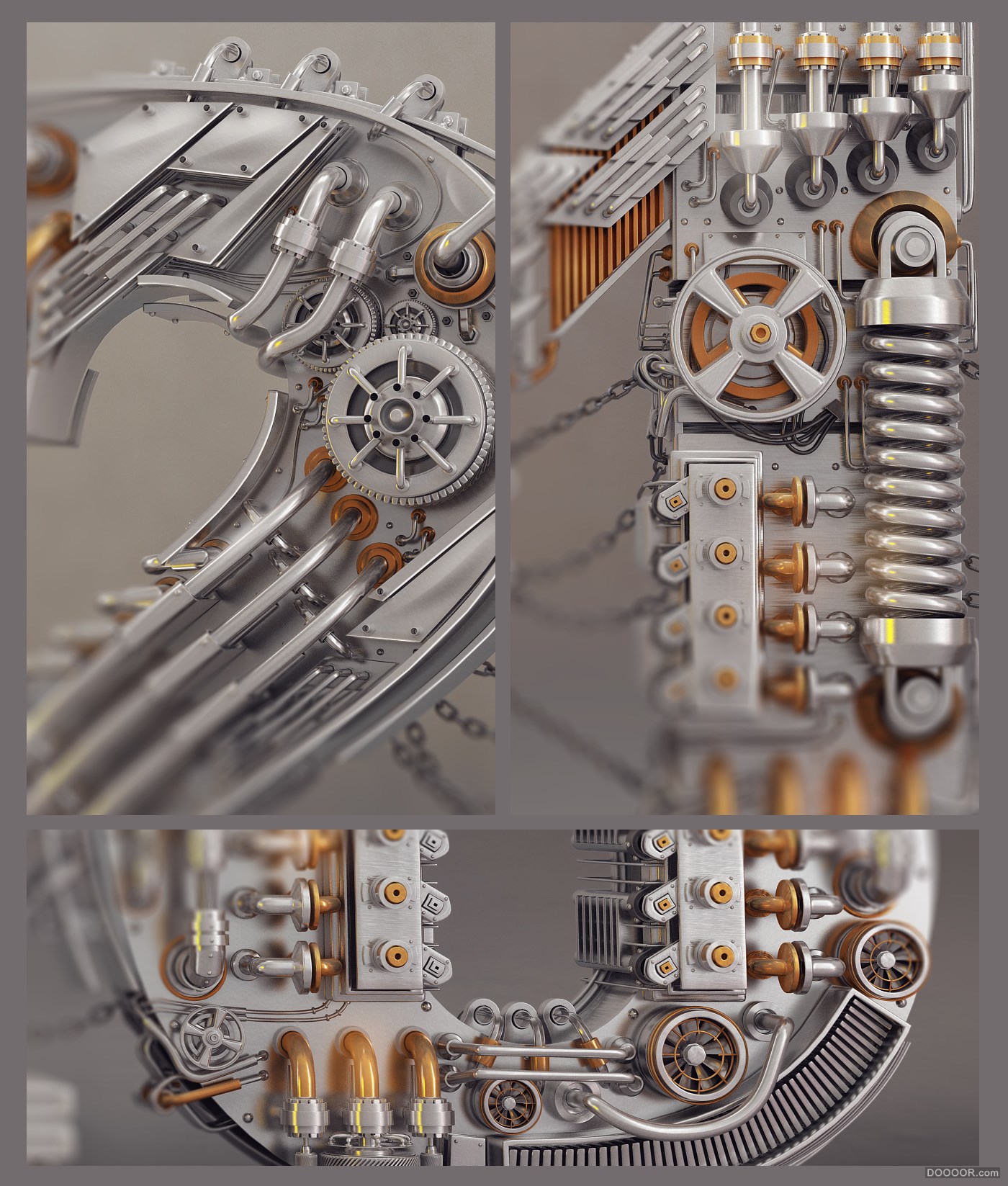 Mohamed Reda工业3D字体设计 [27P] (5).jpg