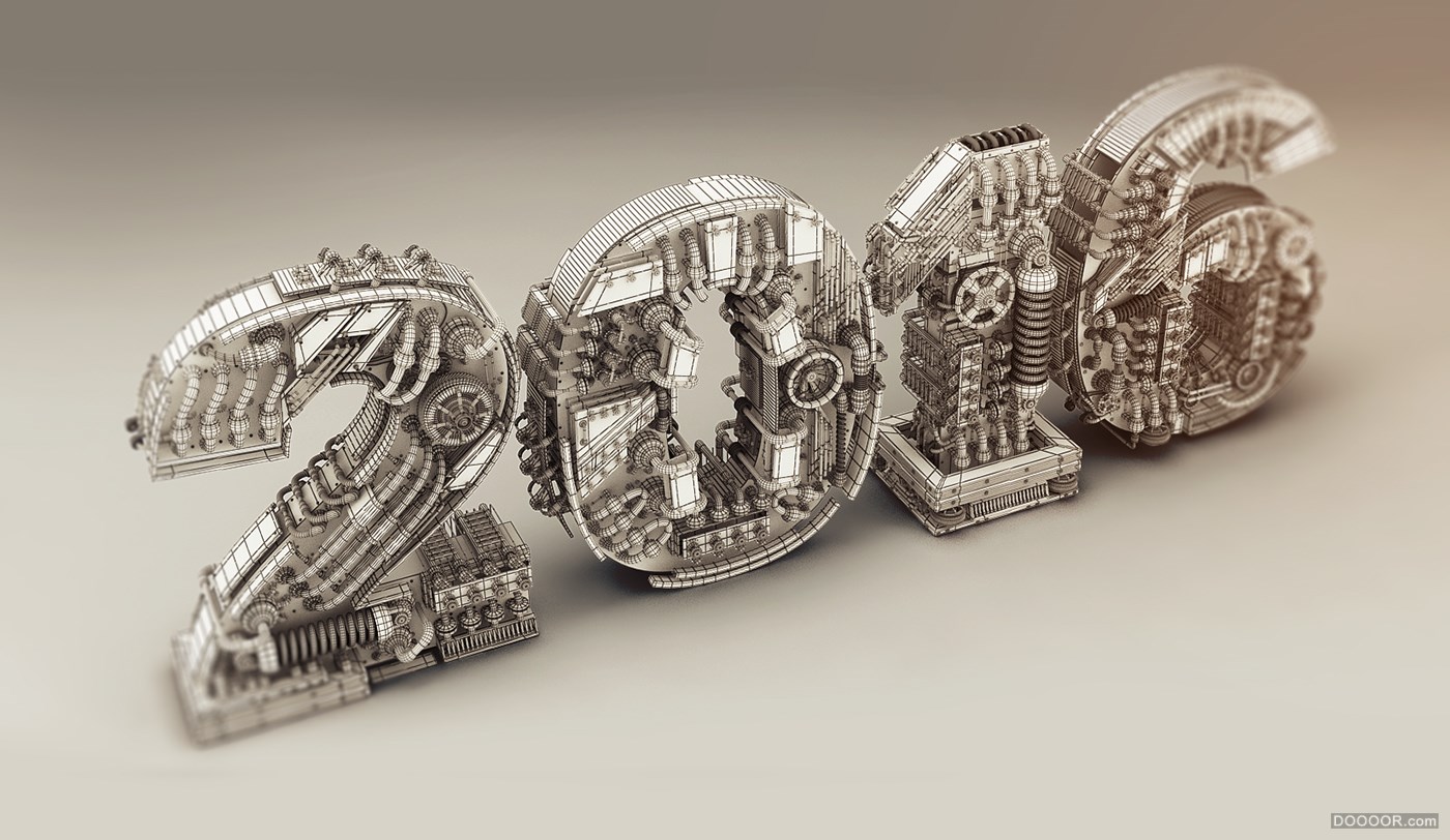 Mohamed Reda工业3D字体设计 [27P] (7).jpg