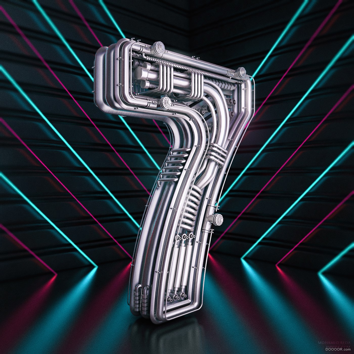 Mohamed Reda工业3D字体设计 [27P] (15).jpg