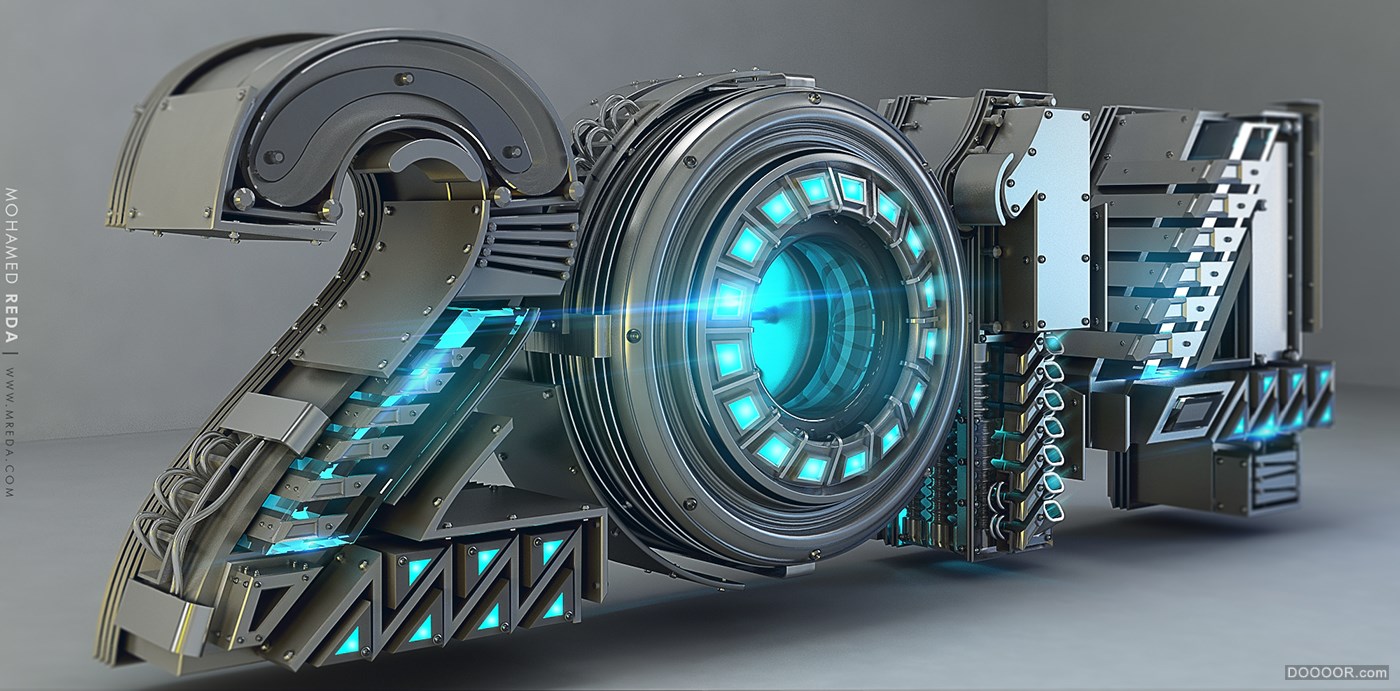 Mohamed Reda工业3D字体设计 [27P] (19).jpg