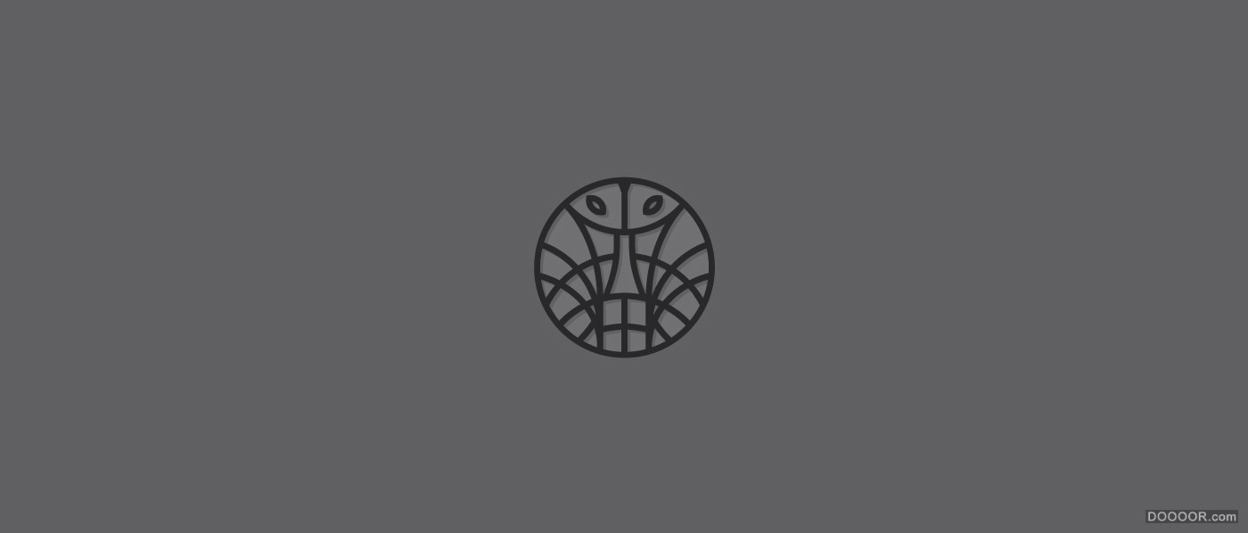 Yuri Krasnoshchok扁平化动物LOGO设计 [28P] (9).jpg