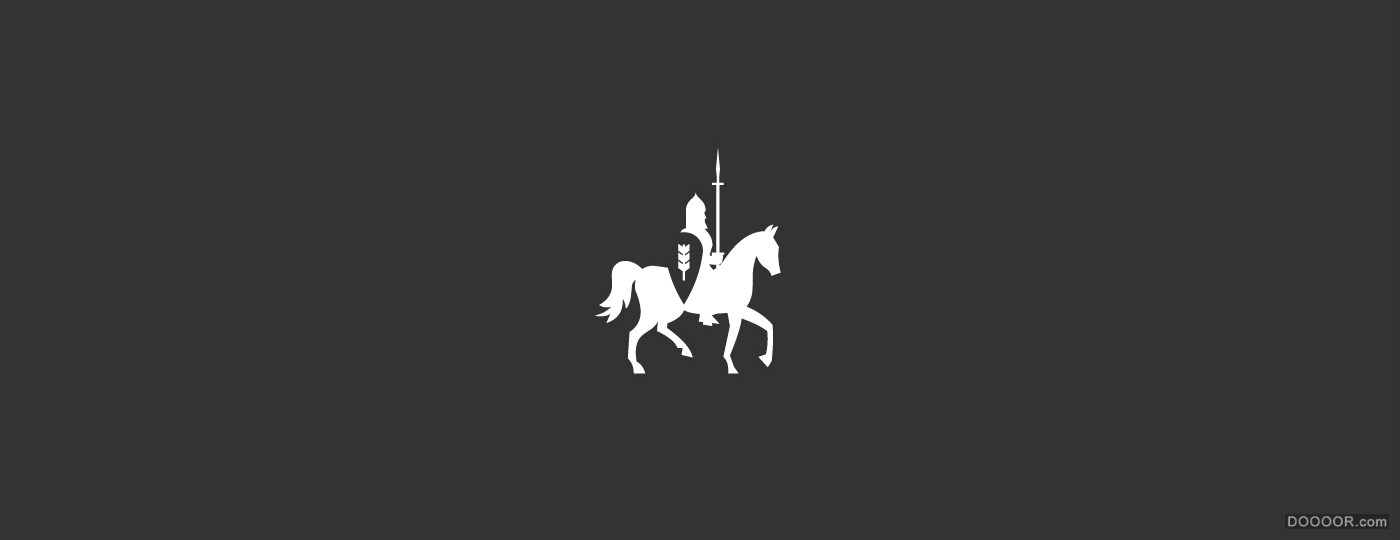 Yuri Krasnoshchok扁平化动物LOGO设计 [28P] (27).jpg