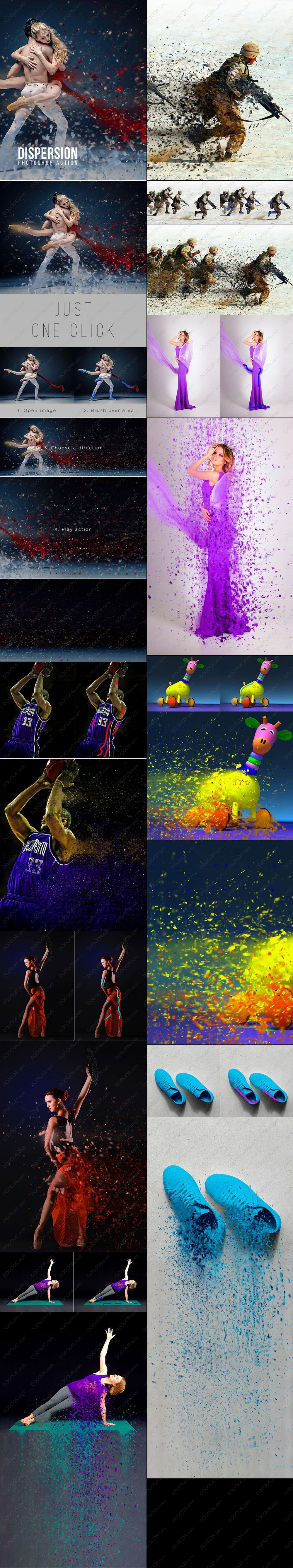 震撼一键式粒子飞散特效PHOTOSHOP动作[附HD视频教程].jpg