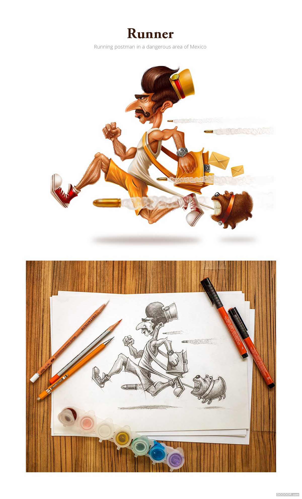 牛奔想象力牛奔色彩牛奔技术英国Inkration Studio游戏类插画大作-Inkration Studio [6.jpg