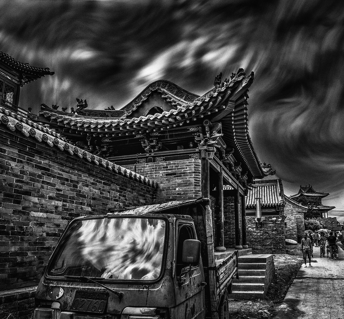 超现实主义，虚无世界系列黑白摄影建筑合成特效-中国太原dongyun bai [38P] (9).jpg.jpg