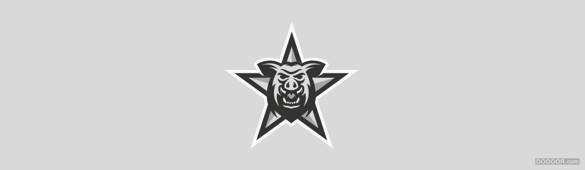 乌克兰Roman Lysenko人头插画LOGO设计 [27P] (12).png