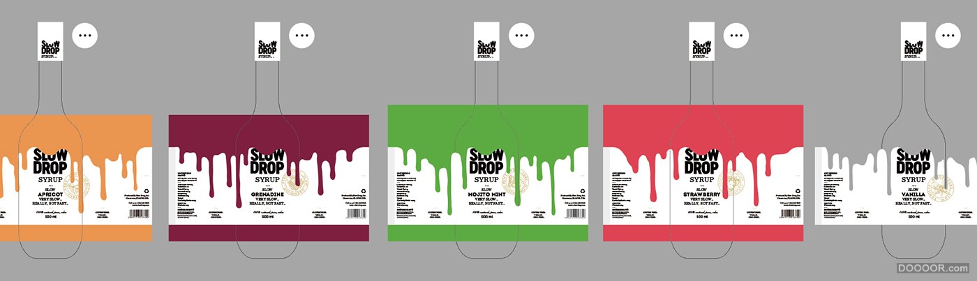 SLOW DROP糖浆鸡尾酒包装设计-俄罗斯Stas Neretin [23P] 4.jpg