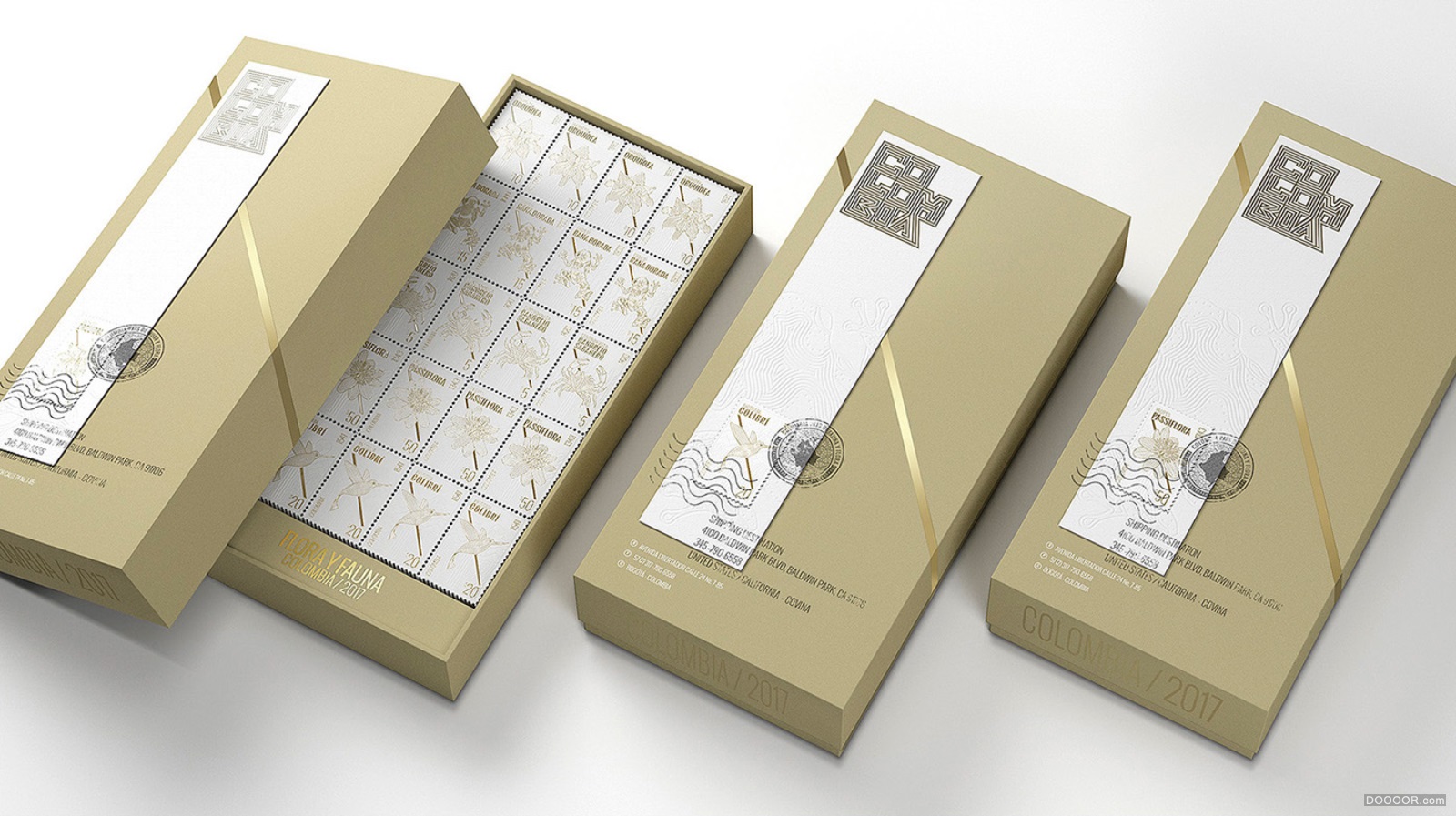 哥伦比亚动物植物纪念邮票设计-哥伦比亚David Espinosa IDS [12P] (10).jpg