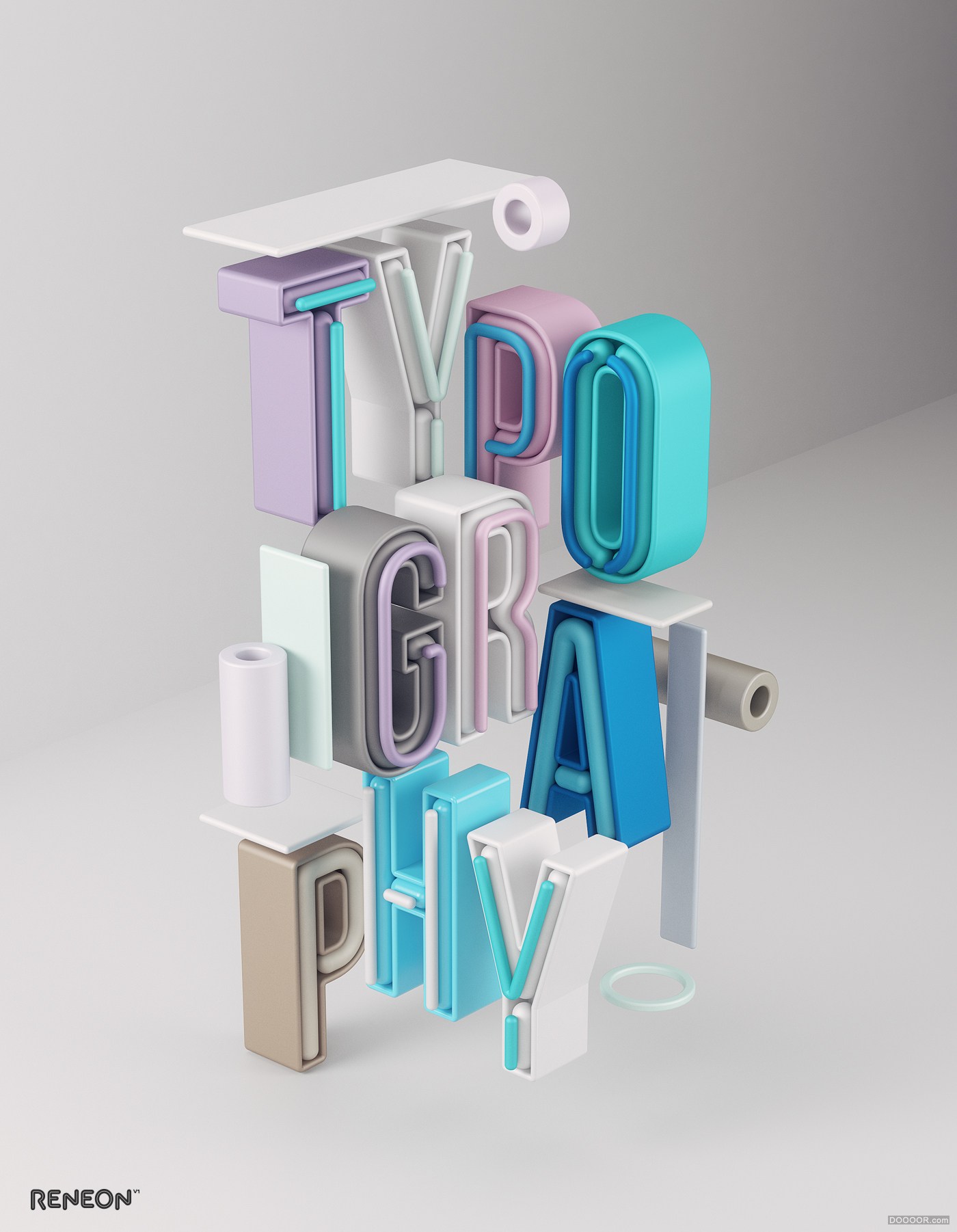 立体3D字母模型艺术欣赏-Omar. Aqil (8).jpg