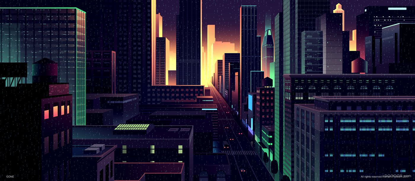 城市夜景插画-Romain Trystram (38).jpg