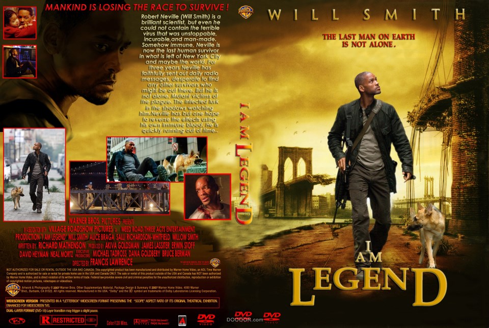 2007年威尔·史密斯好莱坞《我是传奇》高清电影海报下载