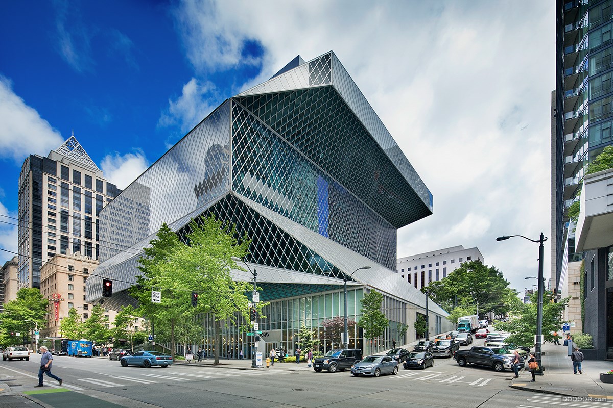 西雅图中央公共图书馆设计-Rem Koolhaas,OMA [15P] (2).jpg