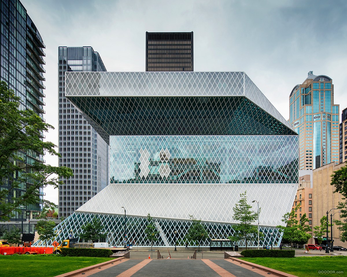 西雅图中央公共图书馆设计-Rem Koolhaas,OMA [15P] (3).jpg