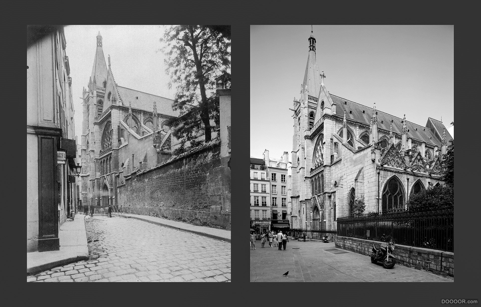 过去与现在-巴黎街头照片对比 [50P] (4).jpg