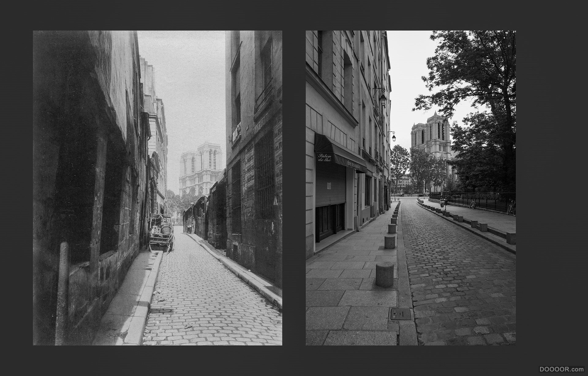 过去与现在-巴黎街头照片对比 [50P] (7).jpg