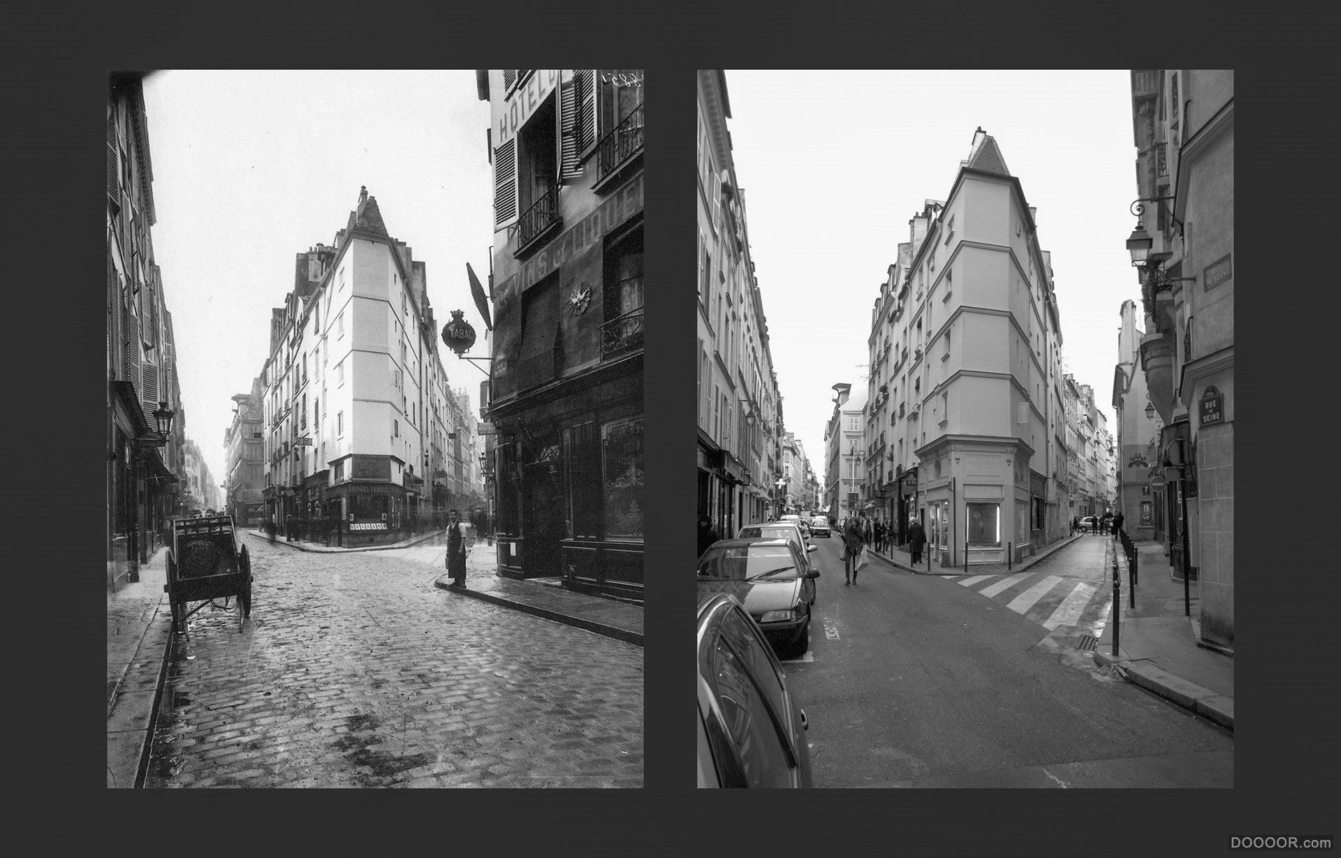 过去与现在-巴黎街头照片对比 [50P] (22).jpg
