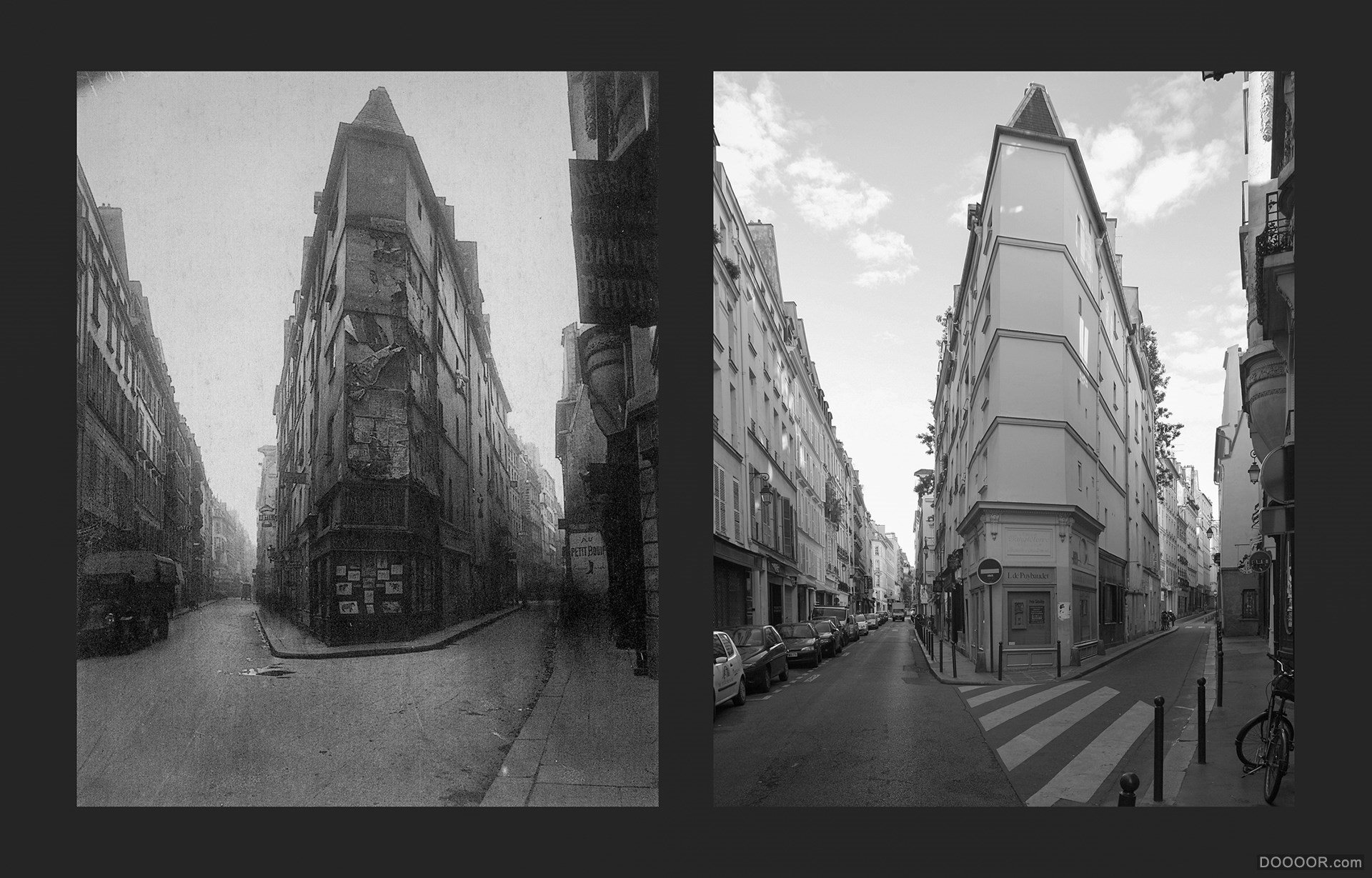 过去与现在-巴黎街头照片对比 [50P] (23).jpg