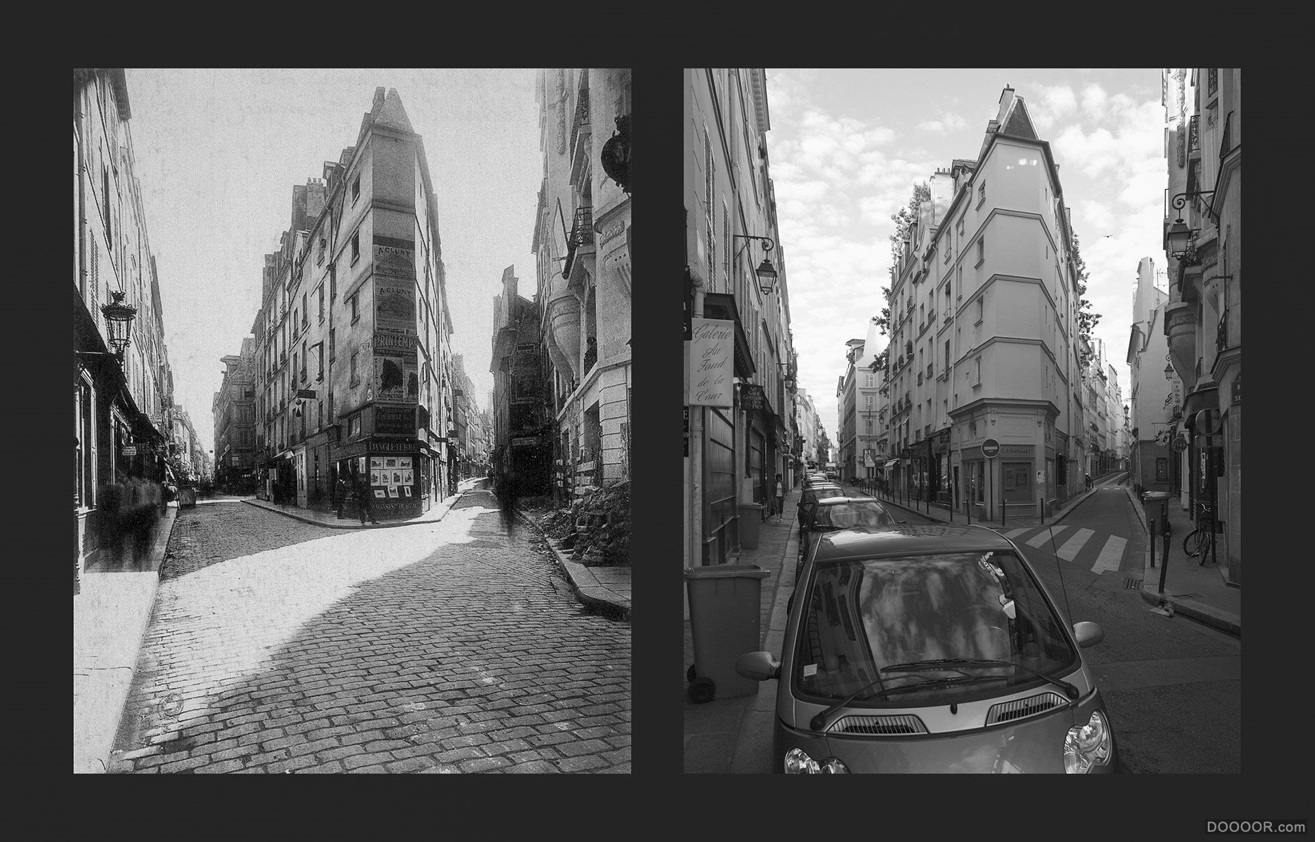 过去与现在-巴黎街头照片对比 [50P] (24).jpg