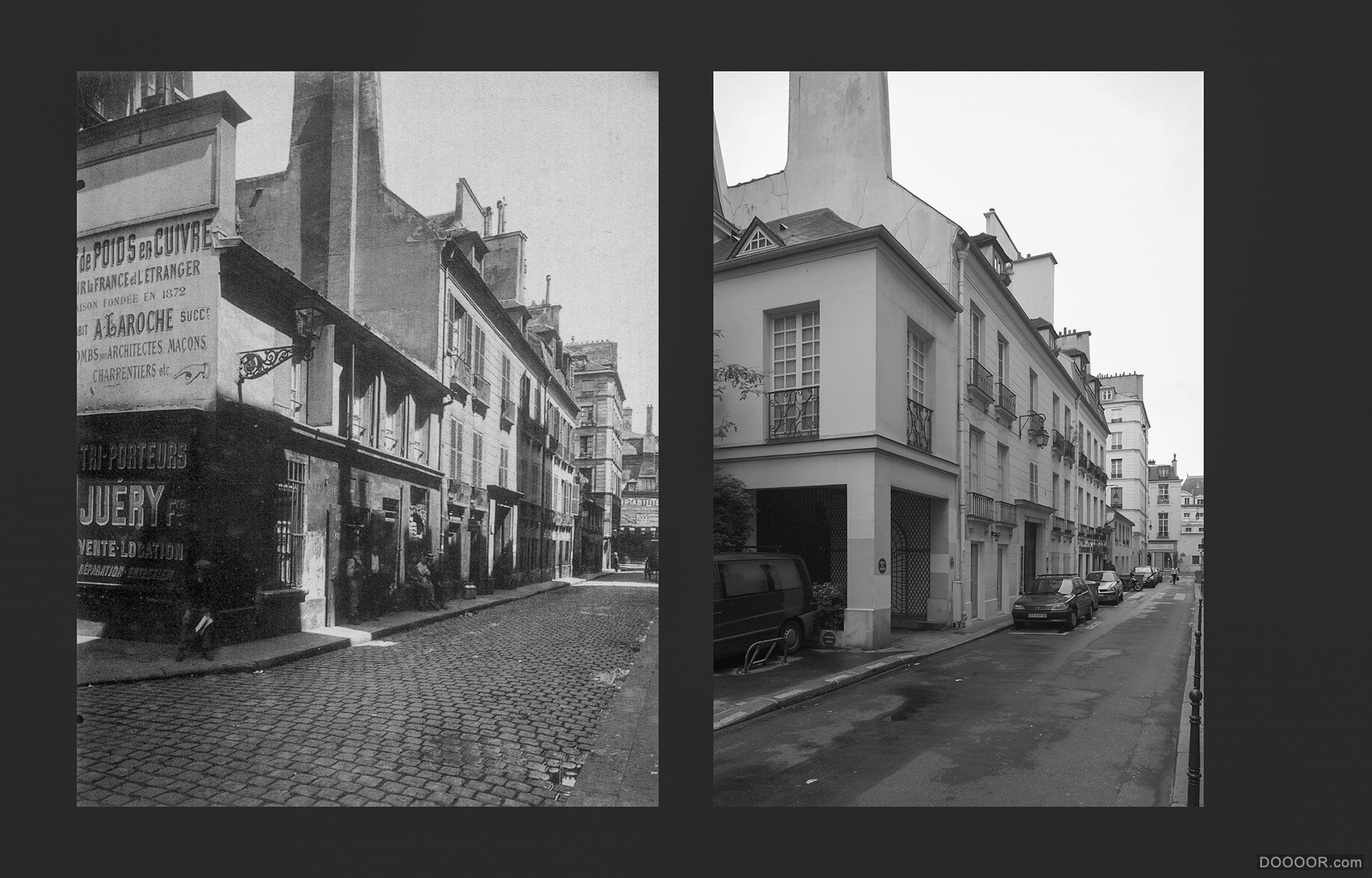 过去与现在-巴黎街头照片对比 [50P] (26).jpg